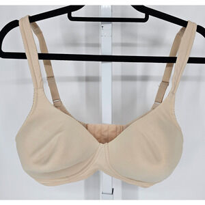 Leading Lady Womens Sz 40C Lightly Lined T Shirt Bra Nude Style 5042